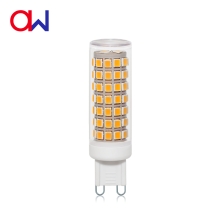 AC 230V G9 LED 5W 600lm 3000K led 2835 SMD Light Bulb leds