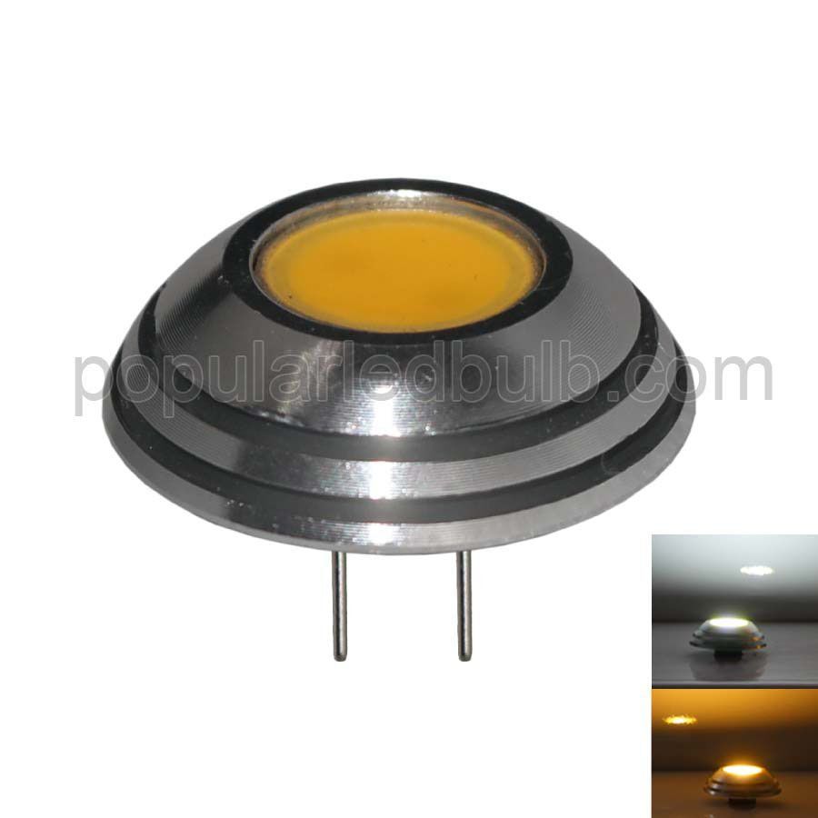 DC 12V G4 LED 2W 70-80lm 3200K led Light Bulb Leds with UFO Shape