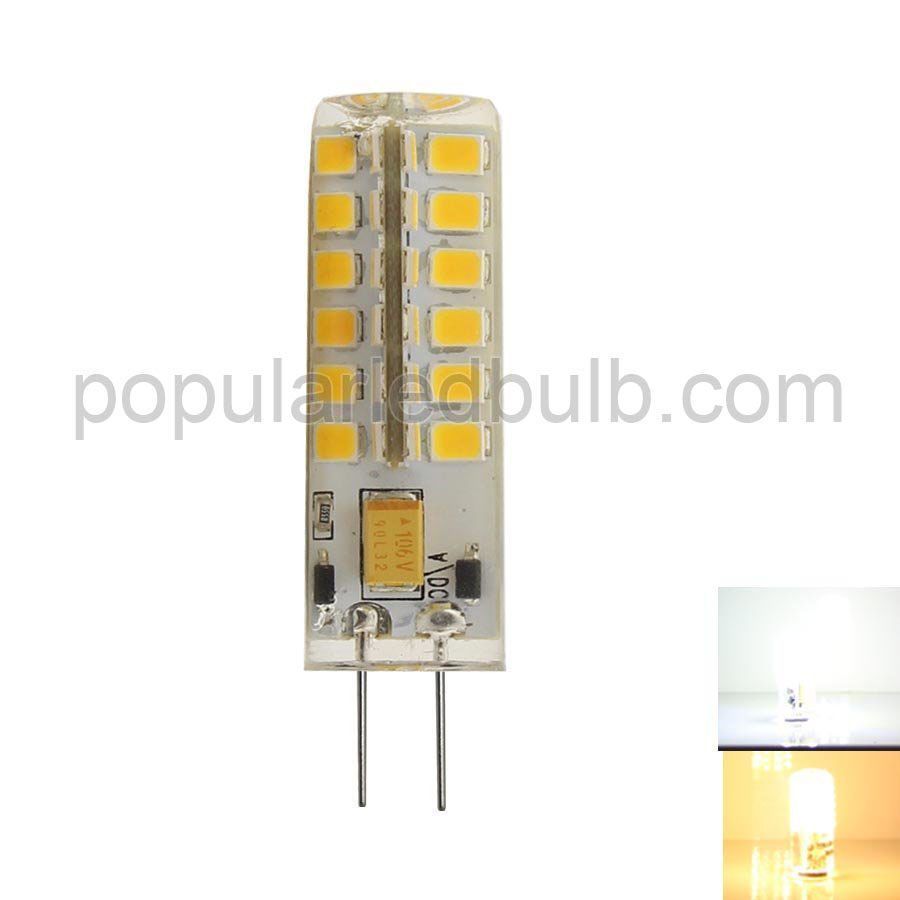 AC DC 12V G4 LED 3000K 4Watt led 260-290lm 2835 SMD 360 Bean Angle Light Bulb Led