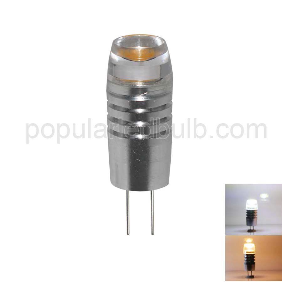 DC 12V G4 LED 1.5W 40-50lm 6000K led  Light Bulb Leds with Aluminum Series