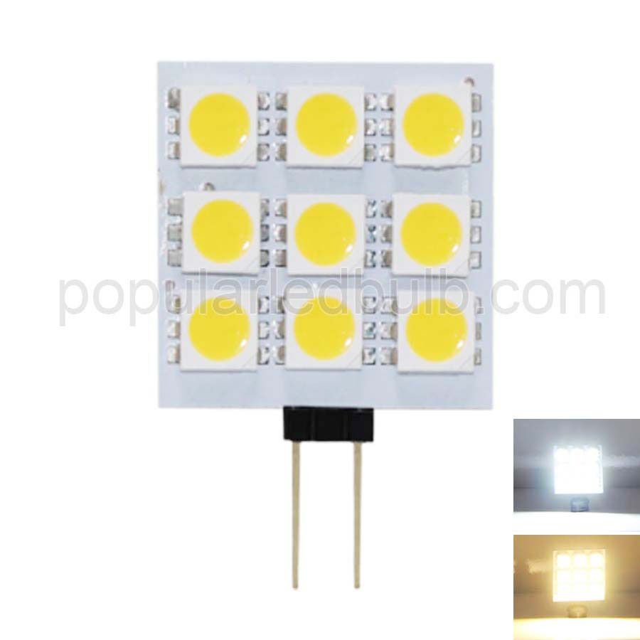 DC 12V G4 LED 1.5W 90-100lm 2700K led 5050SMD Light Bulb Leds