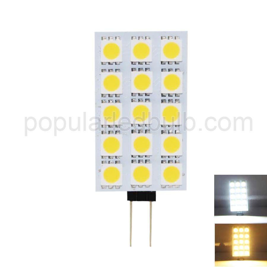 DC 12V G4 2.5W 130-150lm 7000K led 5050SMD led Light with PCB Series