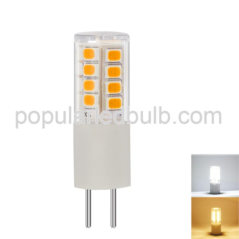 G9 COB Chip PC Housing+Ceramics 3W AC 230V 400Lumens LED Bulb