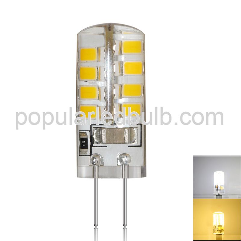 AC 120V or 230V G4 LED 3000K 2Watt led 260-290lm 2835 SMD 360 Bean Angle Light Bulb Led