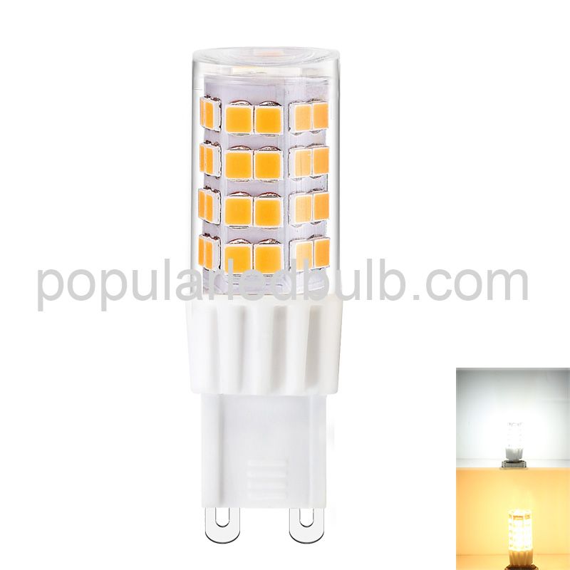 AC 230V G9 LED 3000K 4.5Watt led 4300-480lm 2835 SMD 360 Bean Angle Light Bulb Led