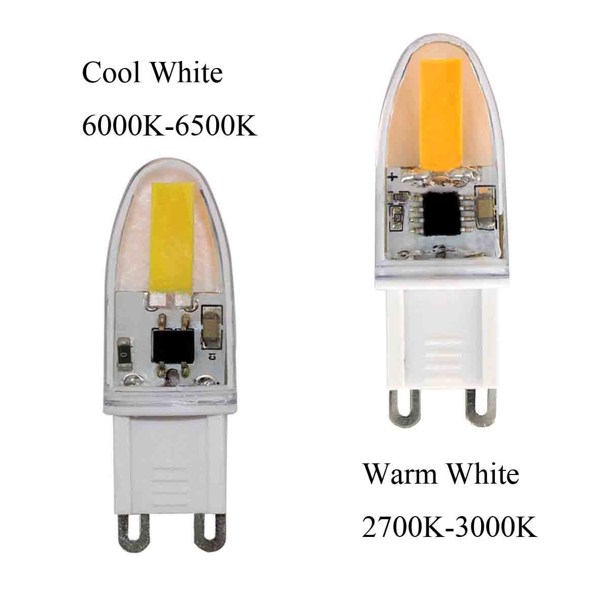 G9 LED Bulbs AC 230V G9 LED 1 6W 170 200lm 7000K Led 360 Bean Angle Light Bulb Leds AW Led Bulb